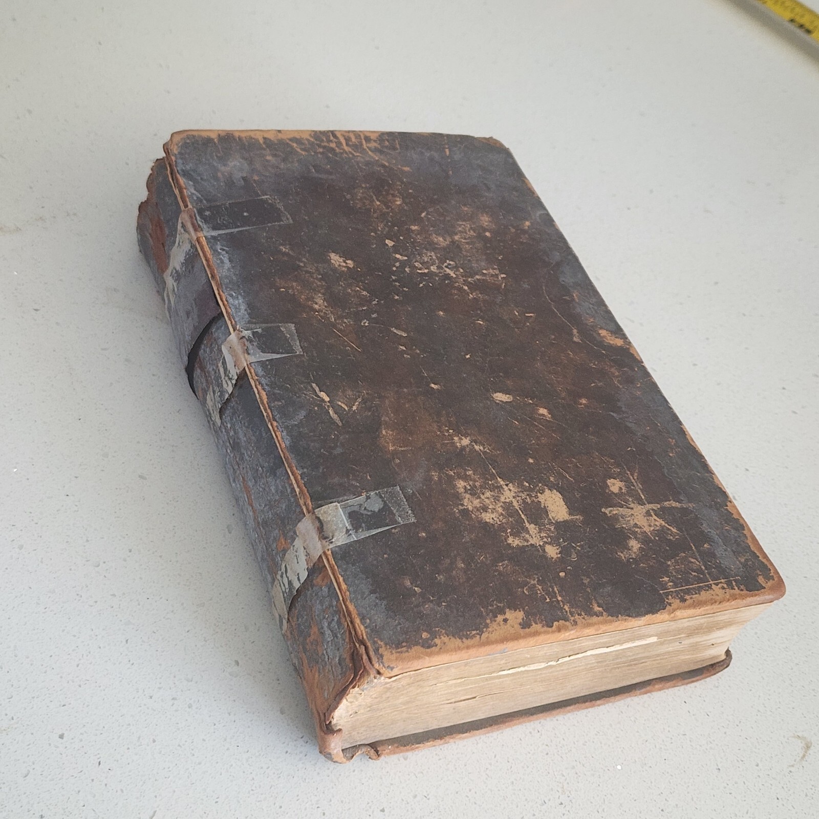 1805 System of Geography Vol IV Glasgow Antique Leather Book with Foldout Maps