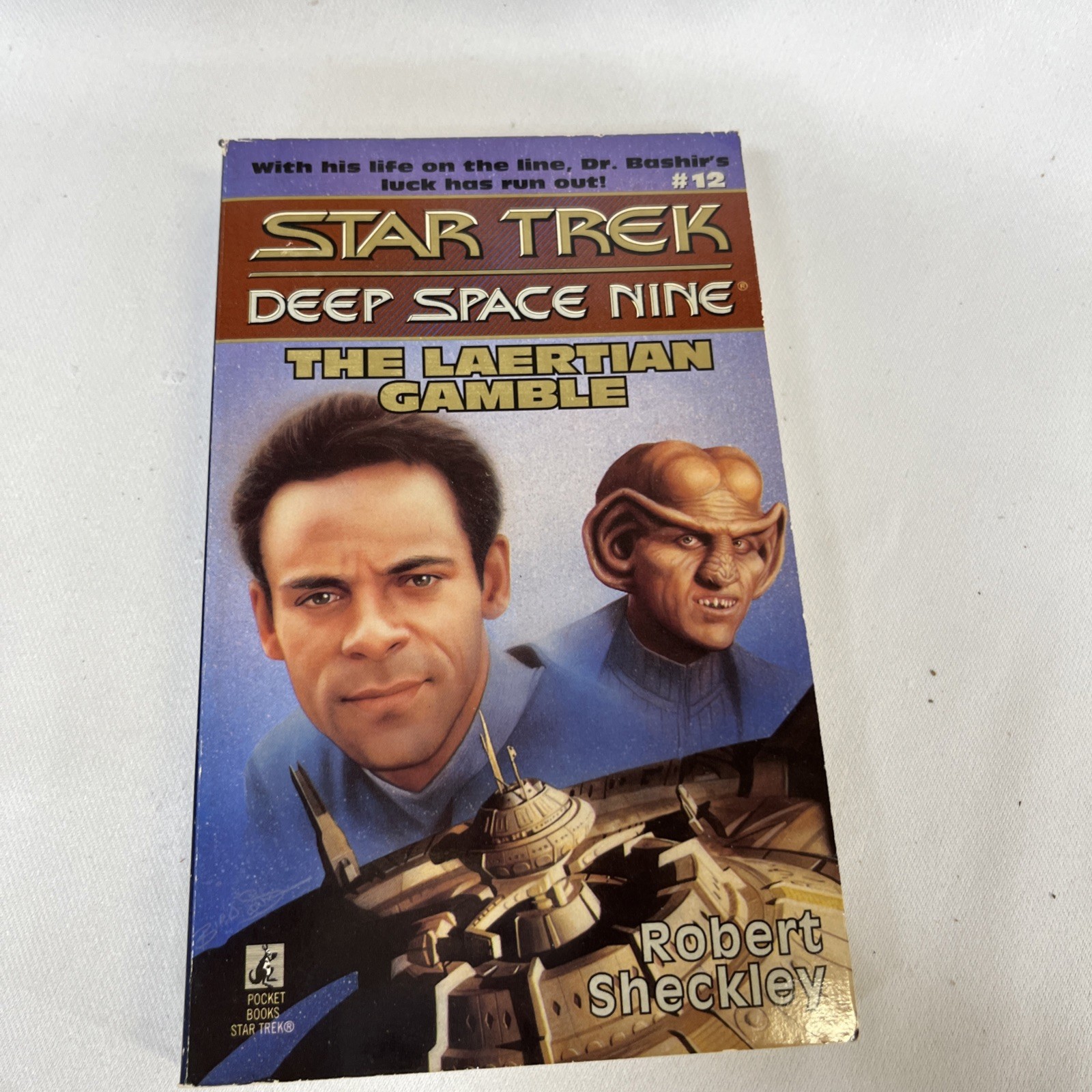 Star Trek Deep Space Nine Paperback Novels Lot of 7- “Warped” +#2,3,8,12,16,24