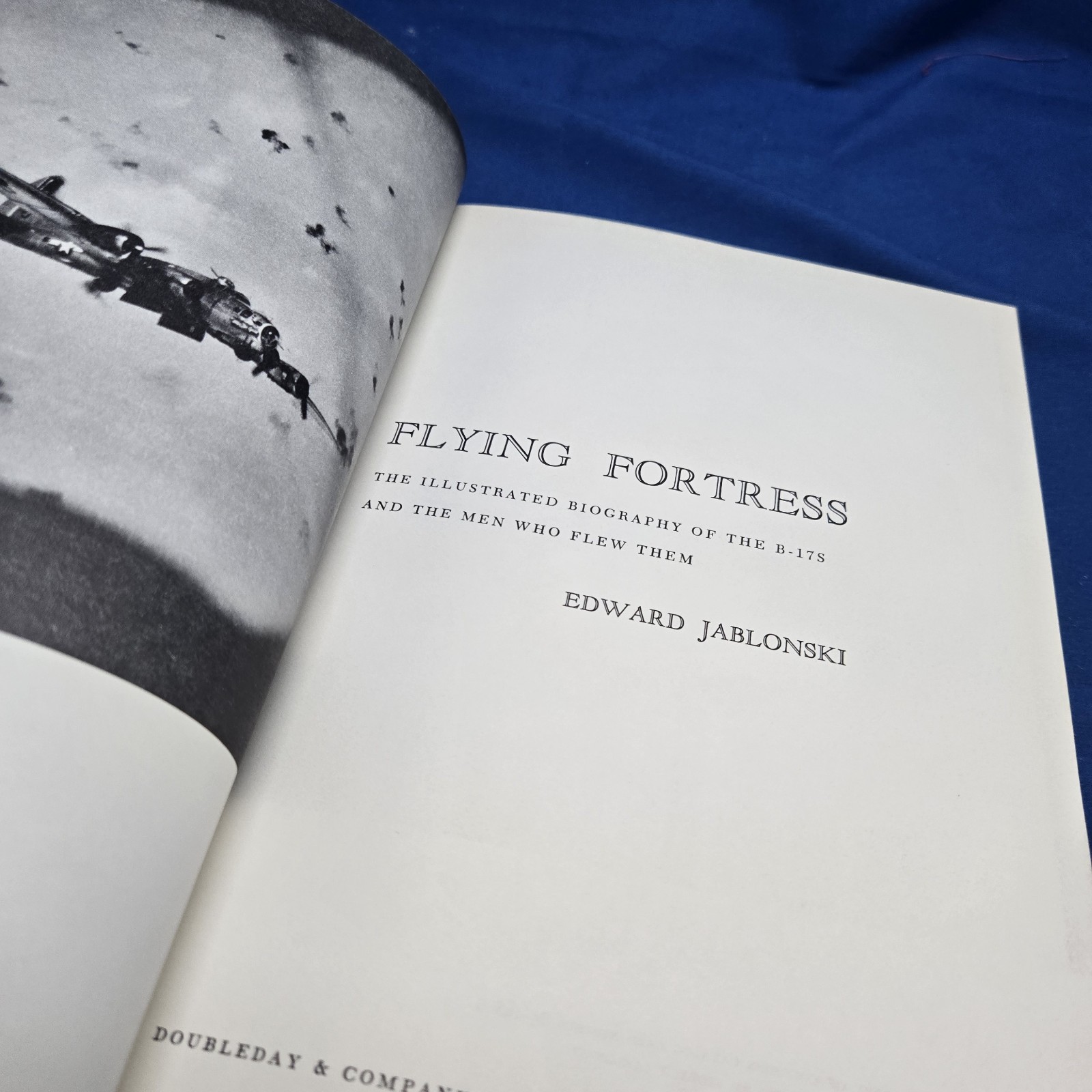 Flying Fortress Illustrated Biography of B-17s Edward Jablonski 1965 Hardcover