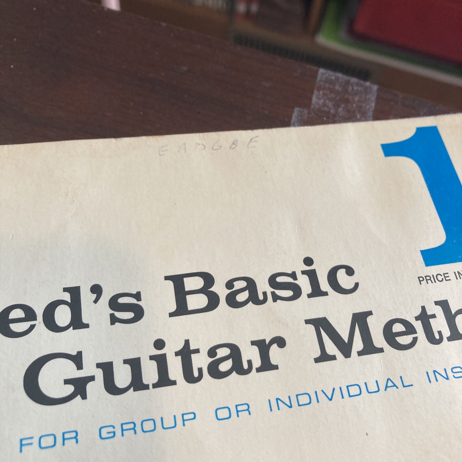 Alfred’s Basic Guitar Method Book 1 by Alfred d’Auberge – 1959