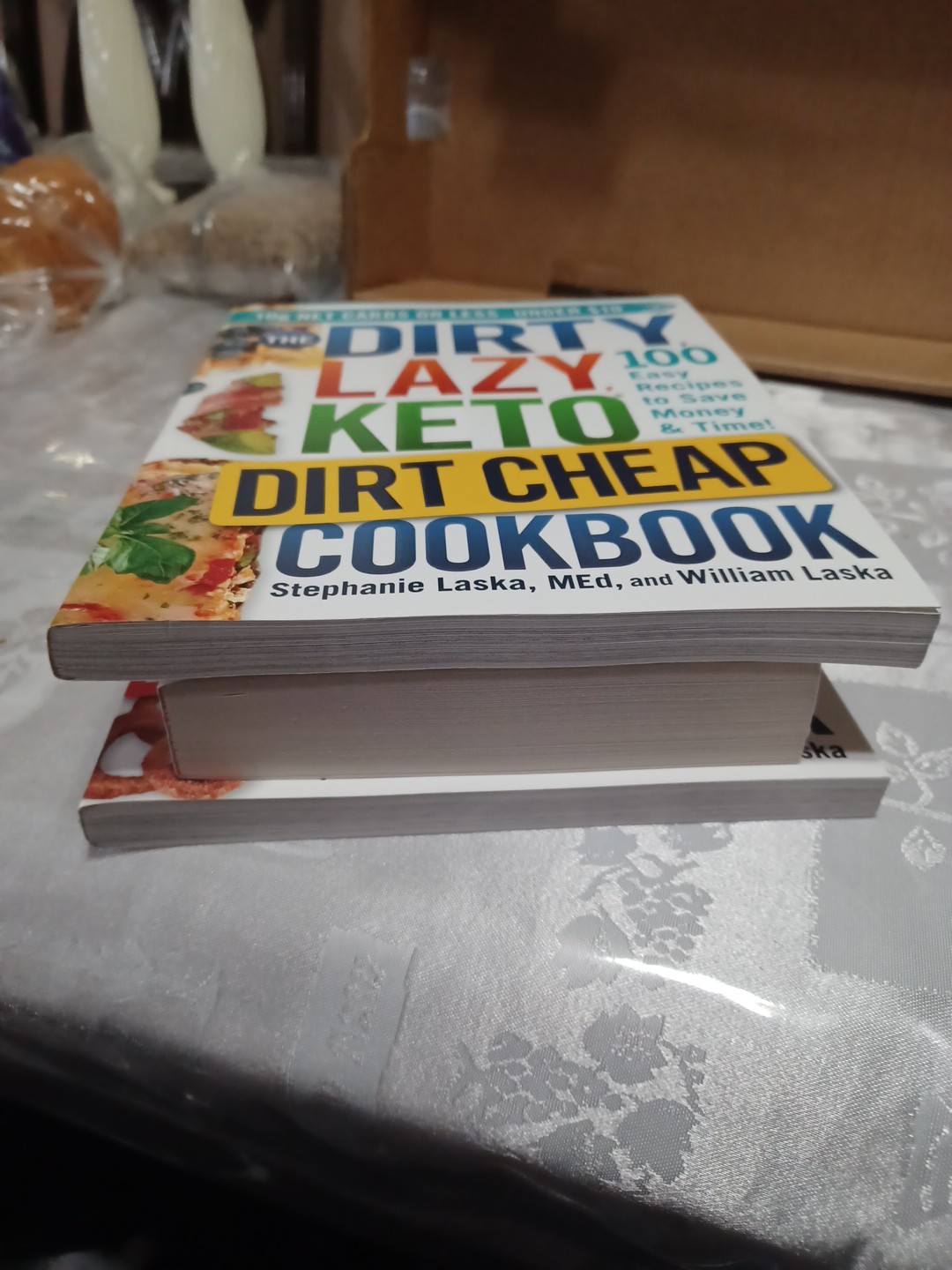 Dirty Lazy Keto And Dirty Lazy Cook Book Paperbacks, Recipes, Lot Of 3