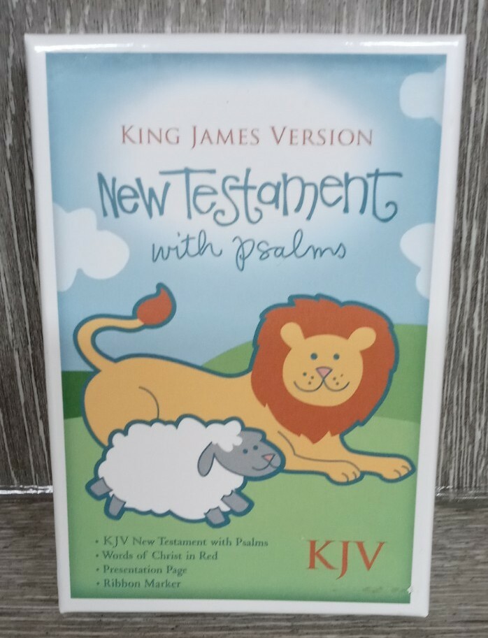 Holman KJV; New Testament with Psalms; 1994; White Imitation Leather