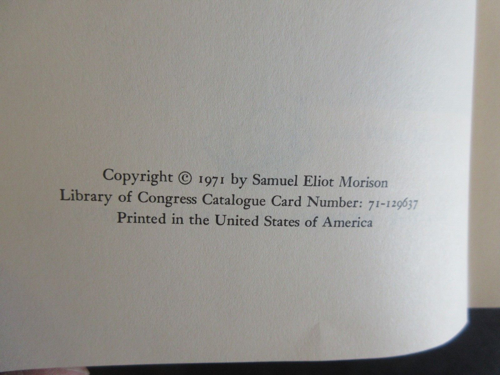 THE EUROPEAN DISCOVERY OF AMERICA BY SAMUEL ELIOT MORISON 1971a