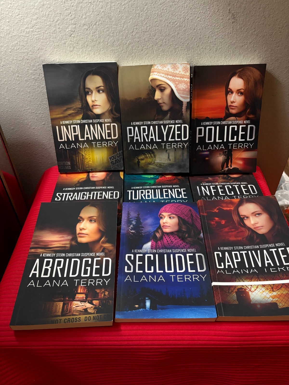 KENNEDY STERN Christian Suspense Complete 9-Bk Lot, Alana Terry, Trade Paperback