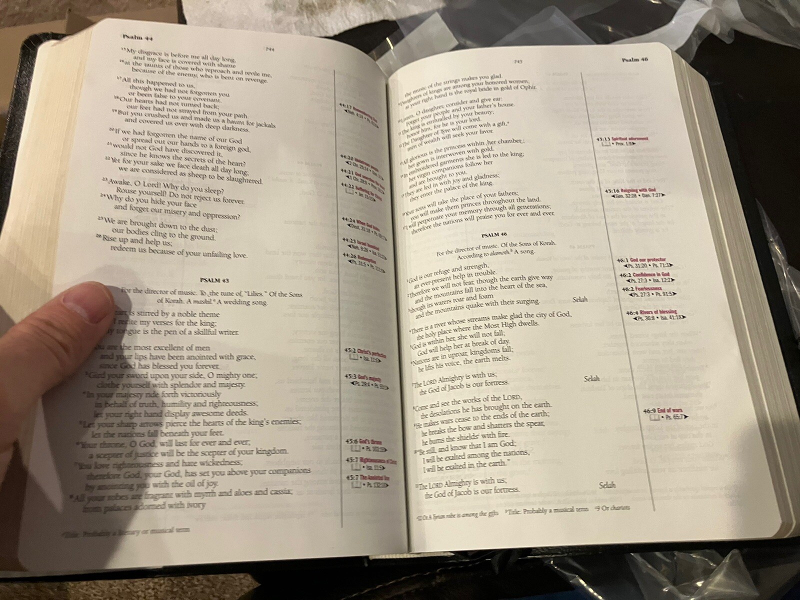 Thompson Student Bible by Thompson Publishing Staff (1999, Leather)