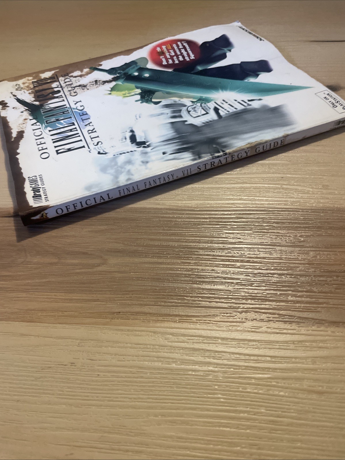 Official Final Fantasy VII Strategy Guide by David Cassady – 1997 PB PlayStation