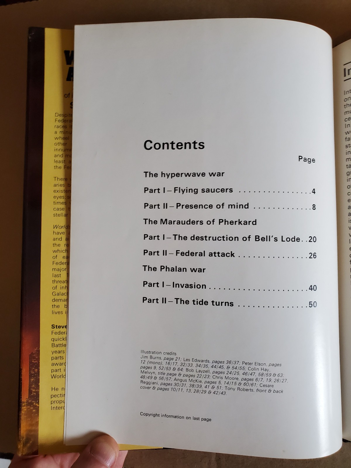 Worlds at War – 1st Crescent Edition – Steven Caldwell – 1980, HCDJ
