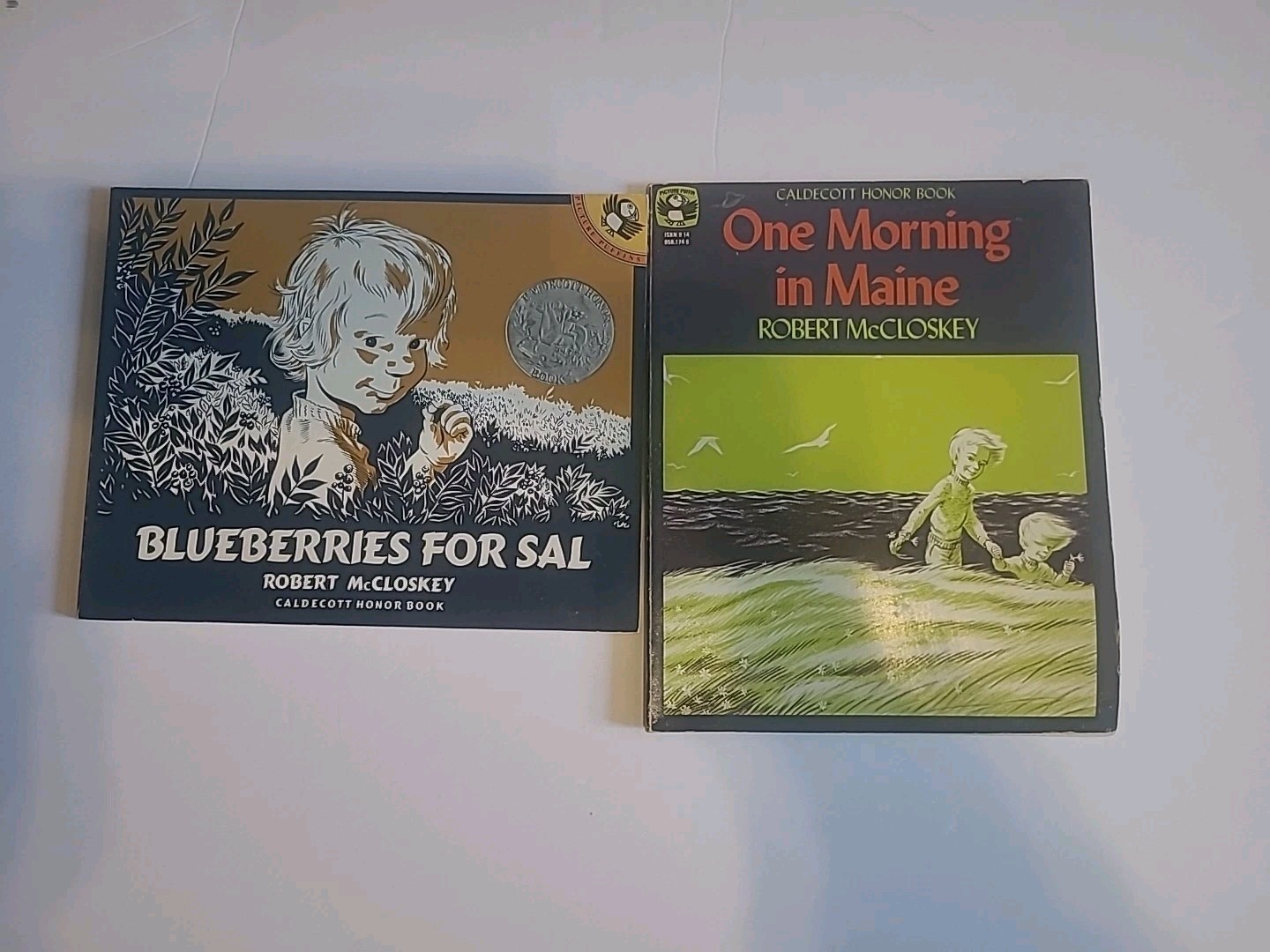 Lot Of Two Robert Mccloskey Paperback Books