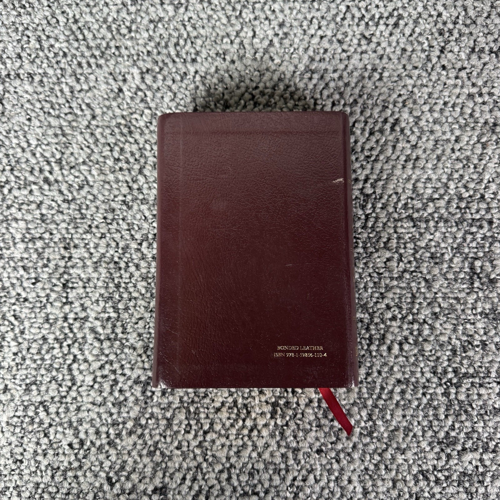 KJV Holy Bible Hendrickson Reference Edition Burgundy Bonded Leather Magnetic