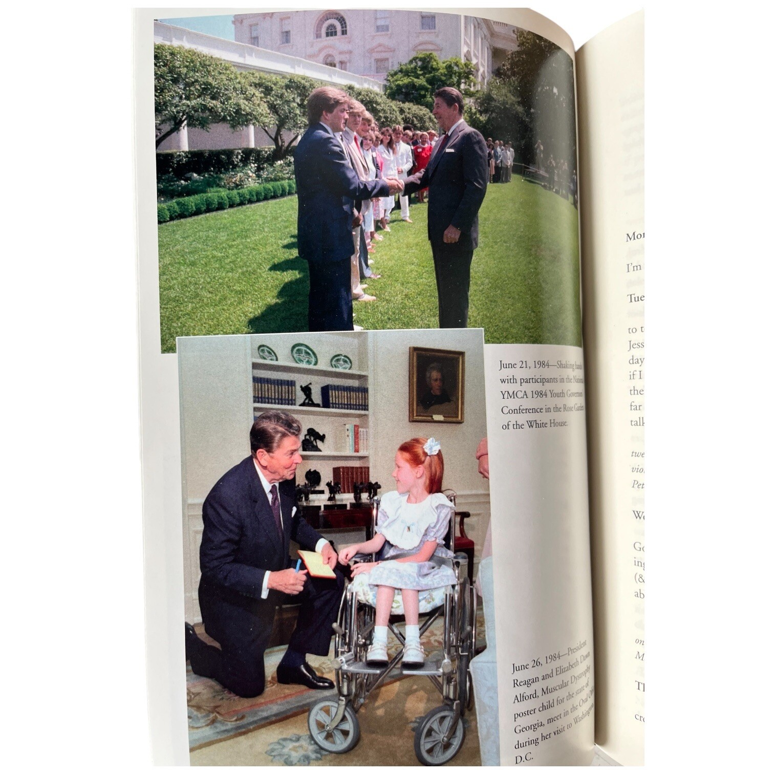 Signed Douglas Brinkley Reagan Diaries by Ronald Reagan 2007 Hardcover DJ