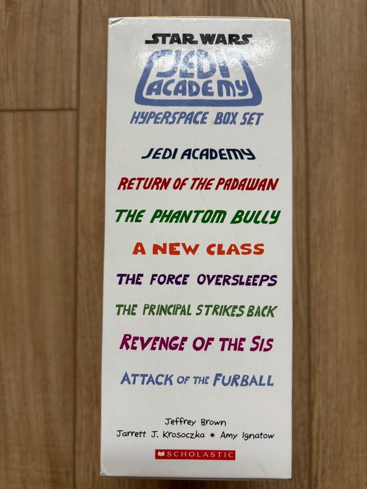 Star Wars Jedi Academy Series Collection 8 Books 1-8 Books NIB New Box Complete