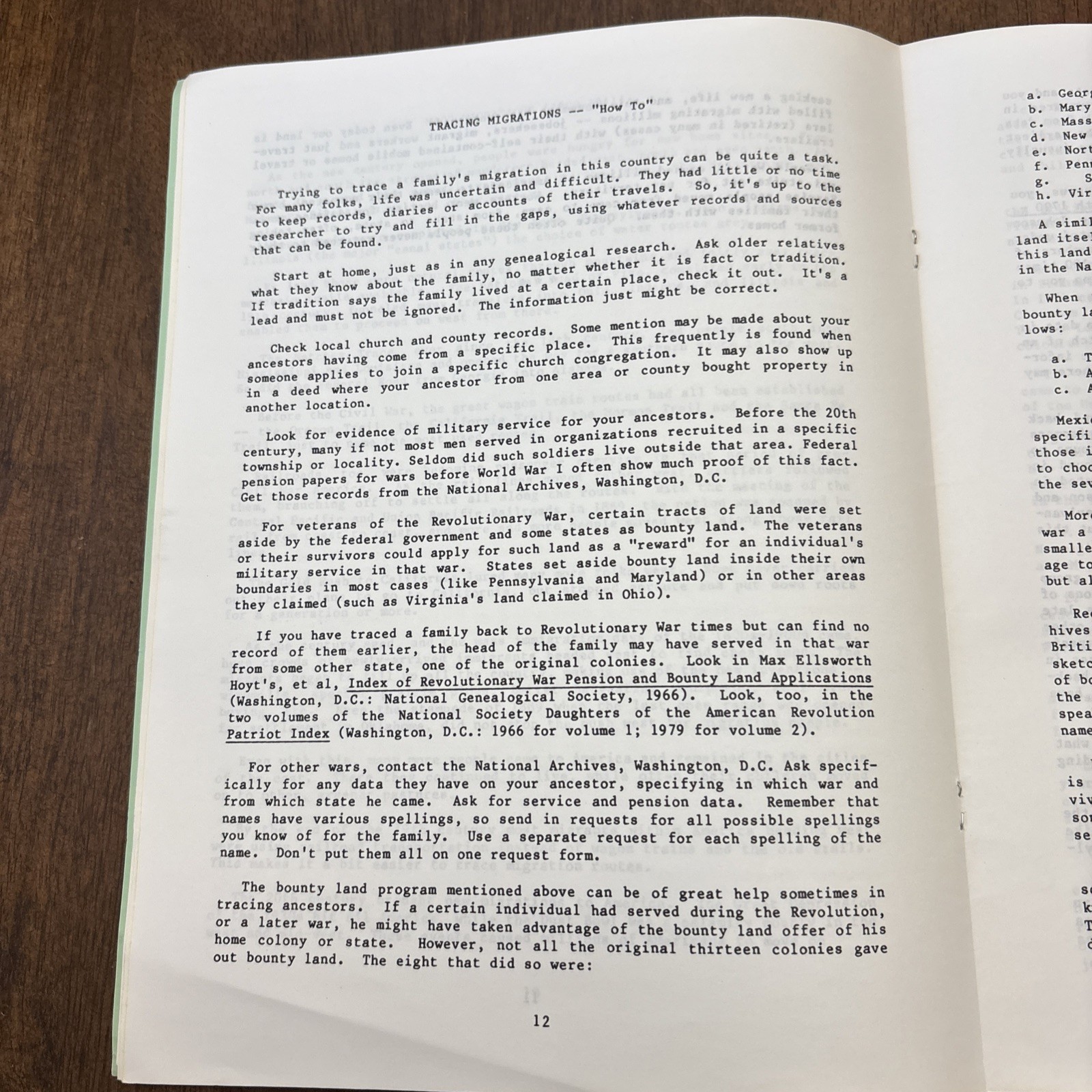 American Migration Guide John H. Heisey 1985 Book History 28 Pages