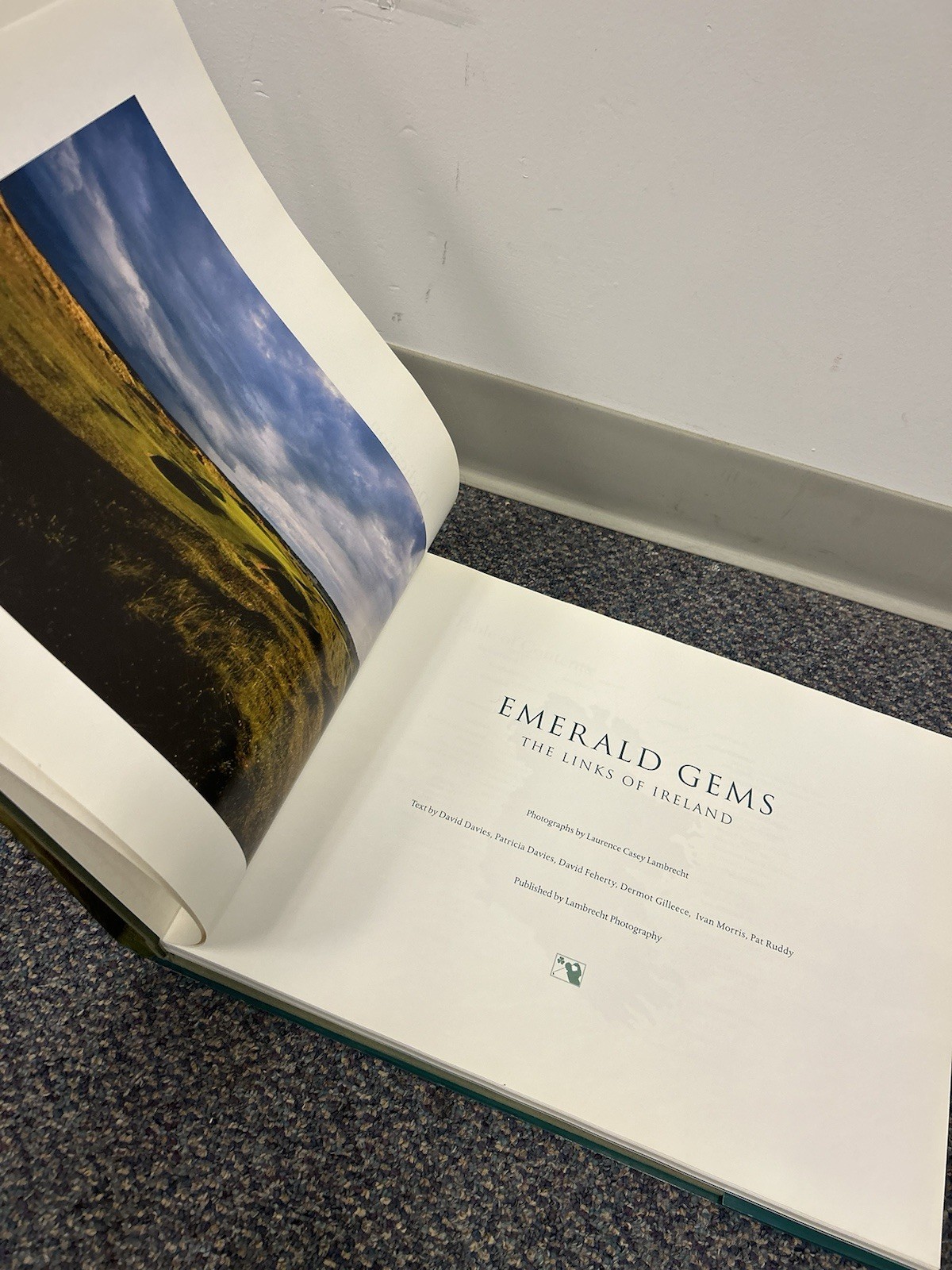 Emerald Gems: The Links of Ireland by Laurence Casey Lambrecht Hardcover 2002