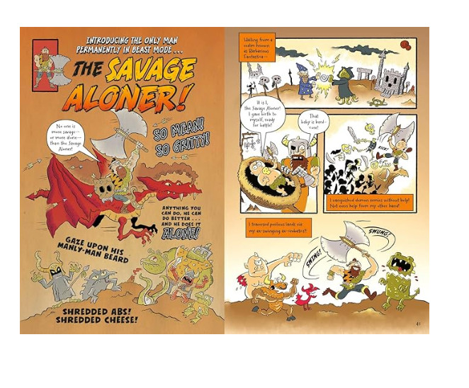 The Last Comics on Earth by Max Brallier NEW Hardcover Full Color