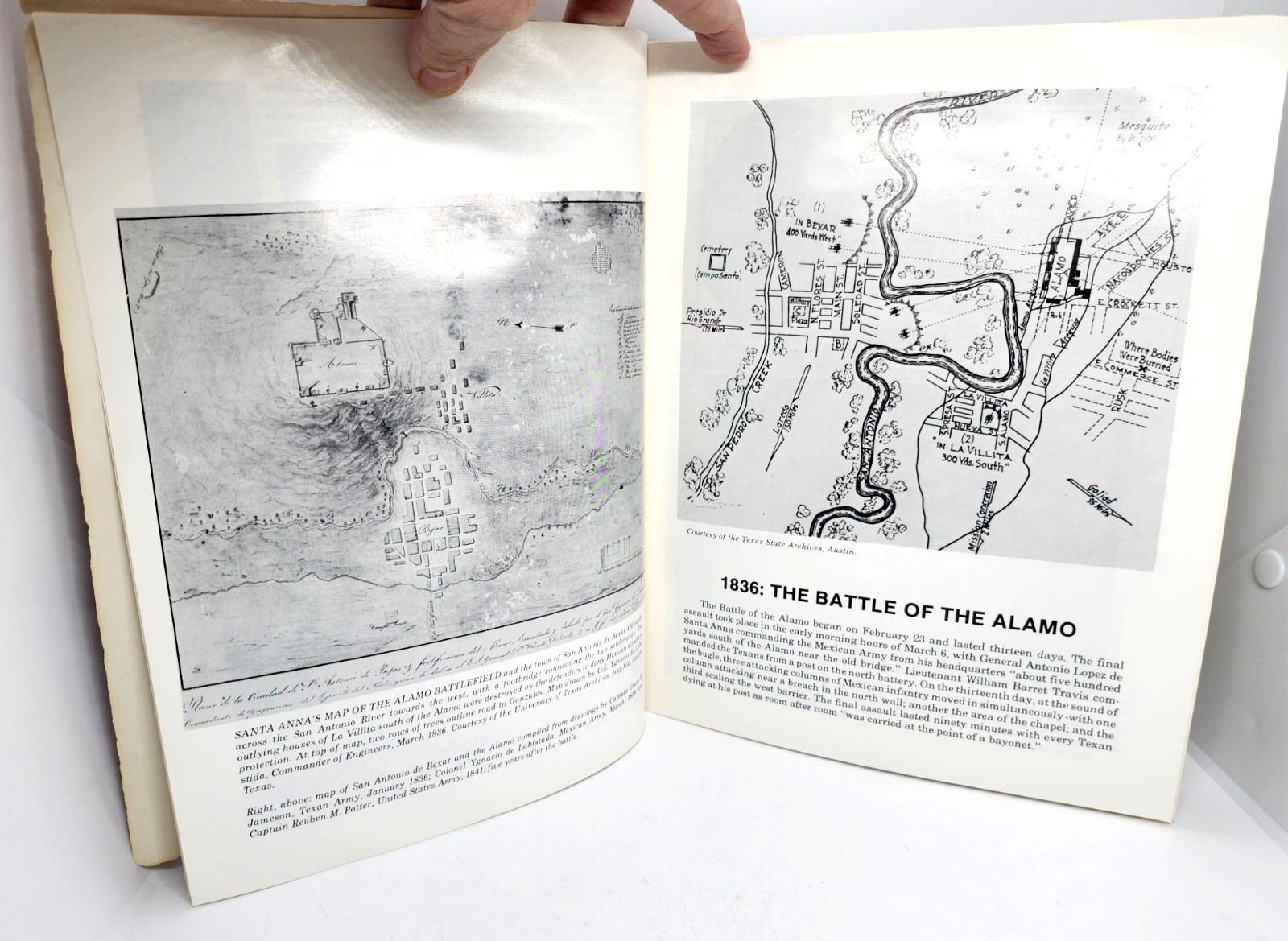 THE ALAMO by MARY NOONAN GUERRA SOFTCOVER BOOK (1983) THE ALAMO PRESS ~ 34 PAGES