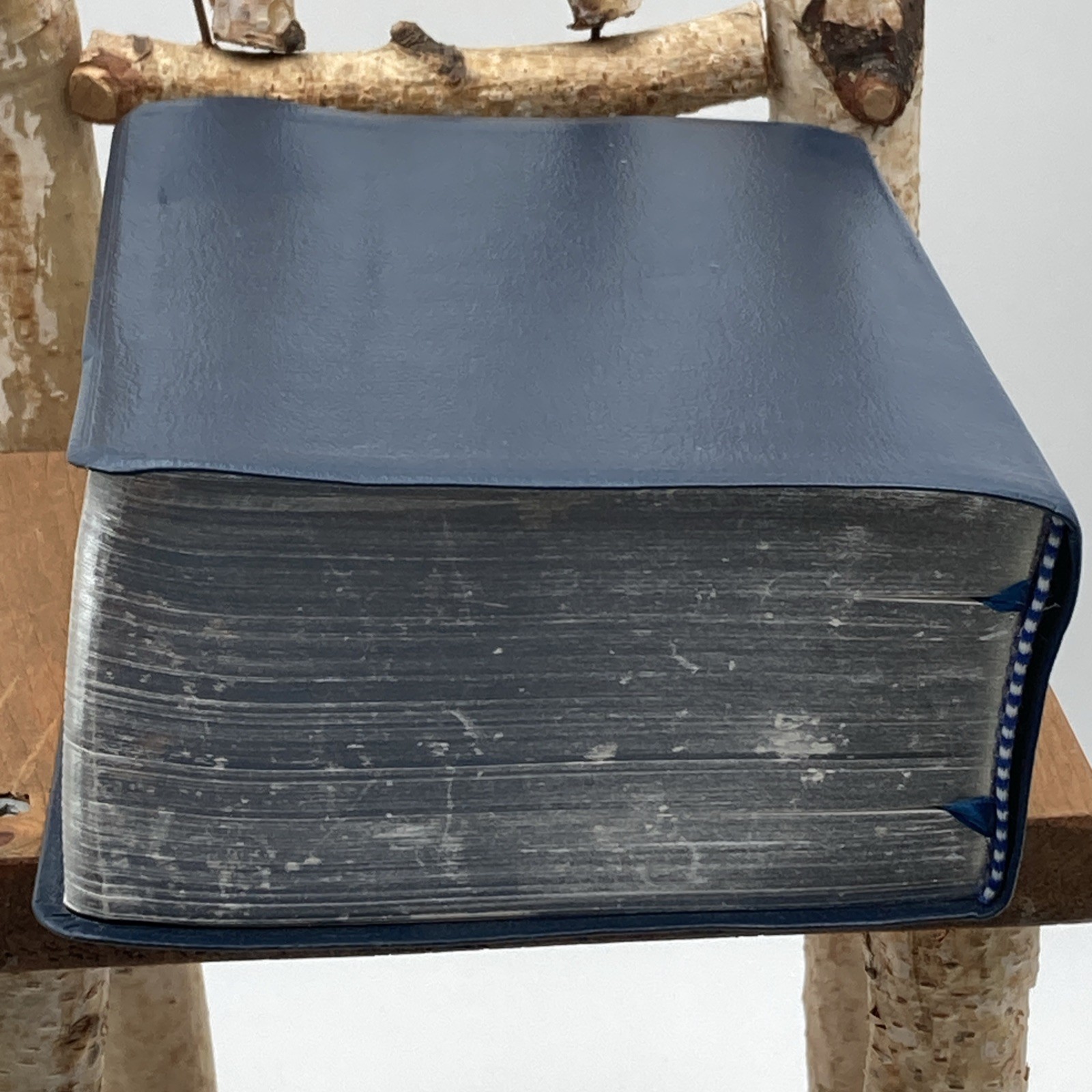 LDS Quad Combination Scriptures Bible Book of Mormon D&C Blue Simulated Leather