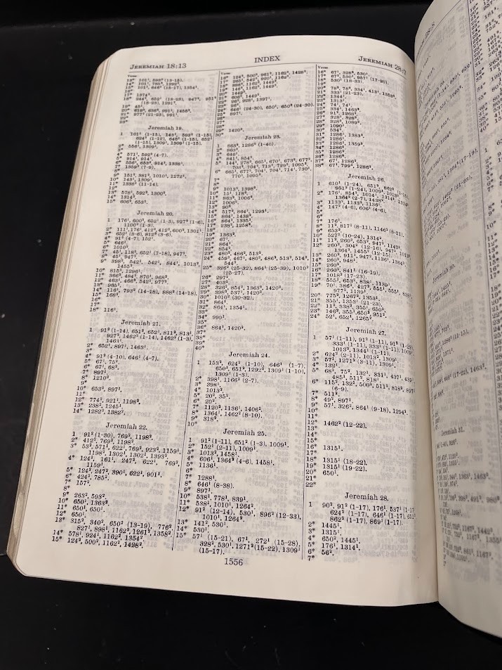 Nave’s Topical Bible Digest Black Leather Bound Thumb Indexed 1962 Southwestern