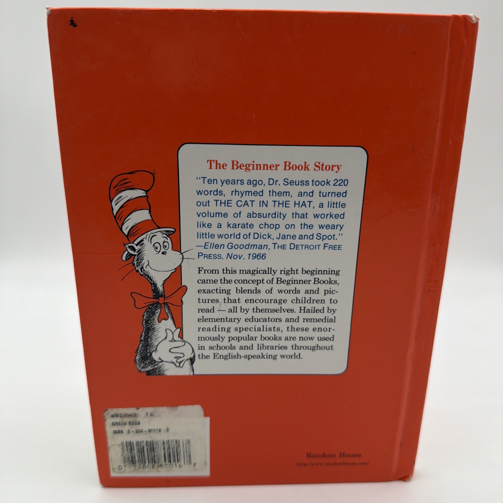 Green Eggs and Ham by Dr. Seuss (1960, Hardcover)