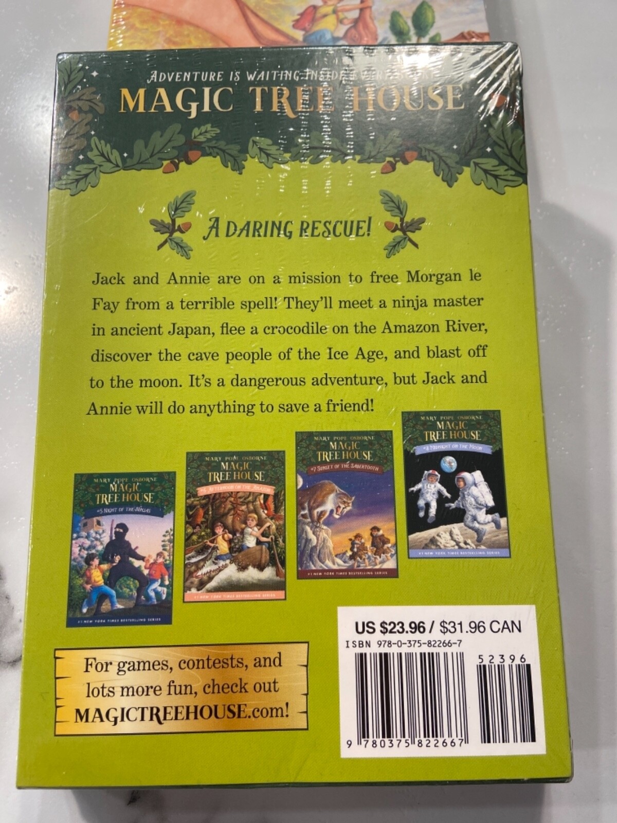 Magic Tree House Book Sets 1 2 3 4 5 6 7 8 Brand New Sealed Mary Pope Osborne