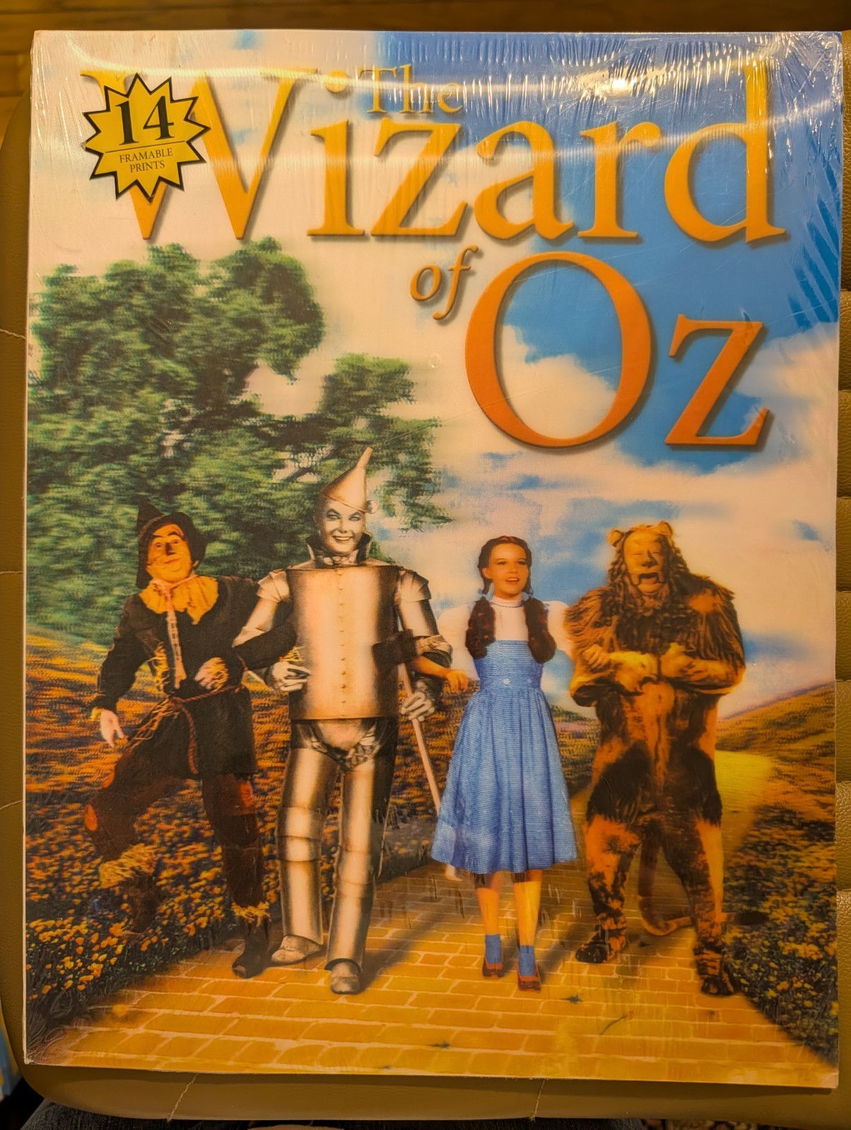 The Wizard of Oz, BG Entertainment Arts, 14 Framable Prints, Special 3-D Cover