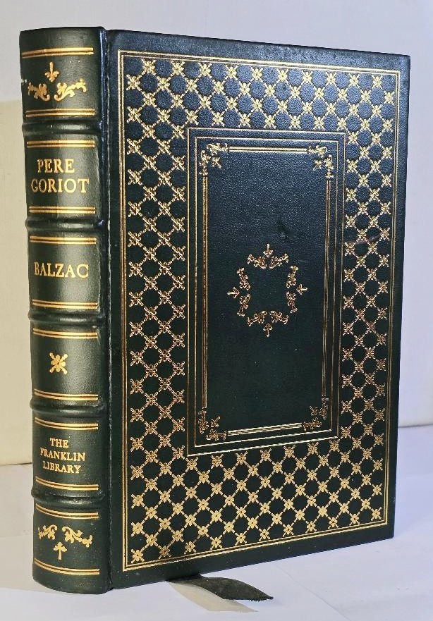 Honore de Balzac Pere Goriot Franklin Library 1977 Ltd Ed Full Leather 22k Gilt