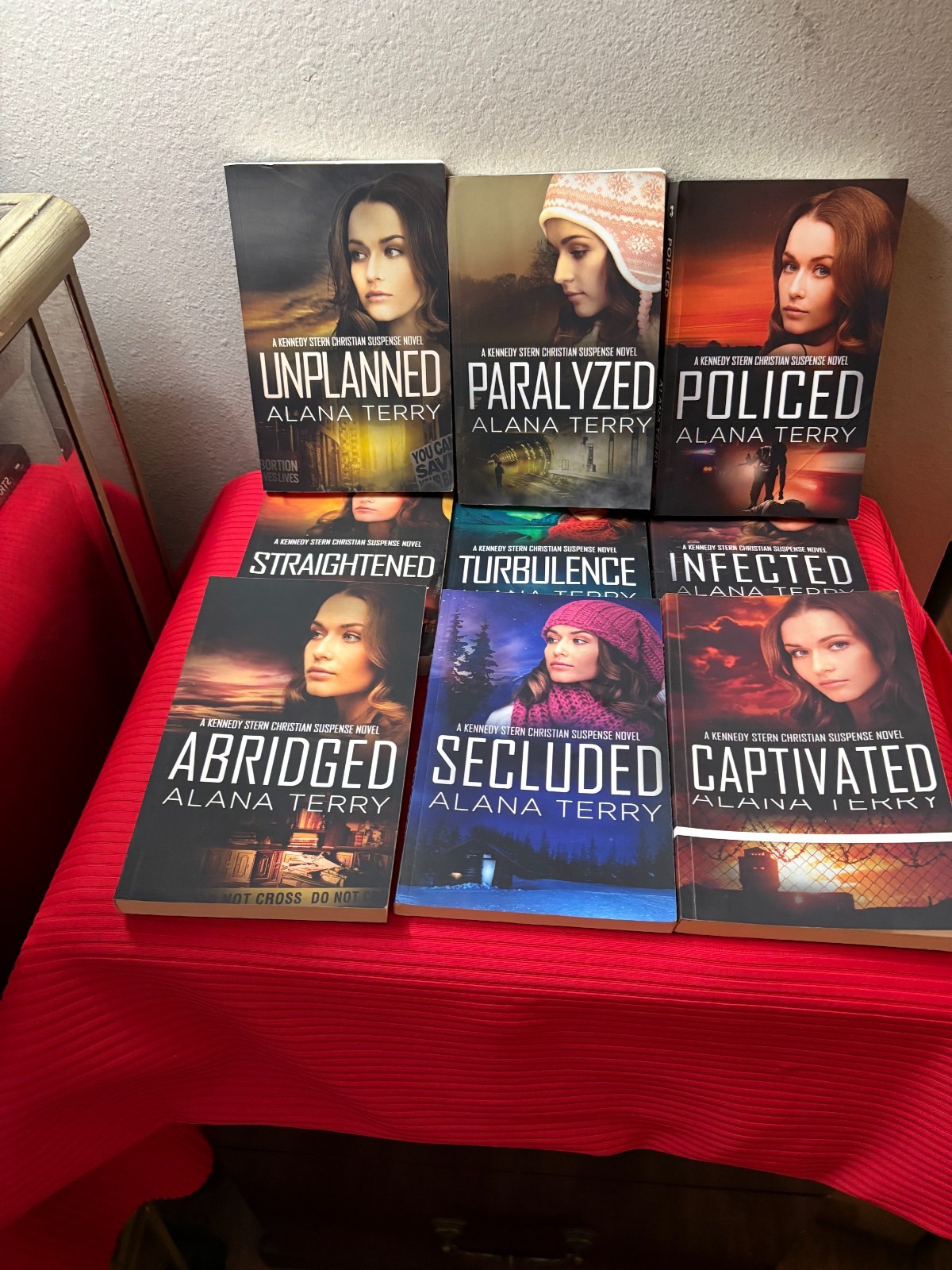 KENNEDY STERN Christian Suspense Complete 9-Bk Lot, Alana Terry, Trade Paperback
