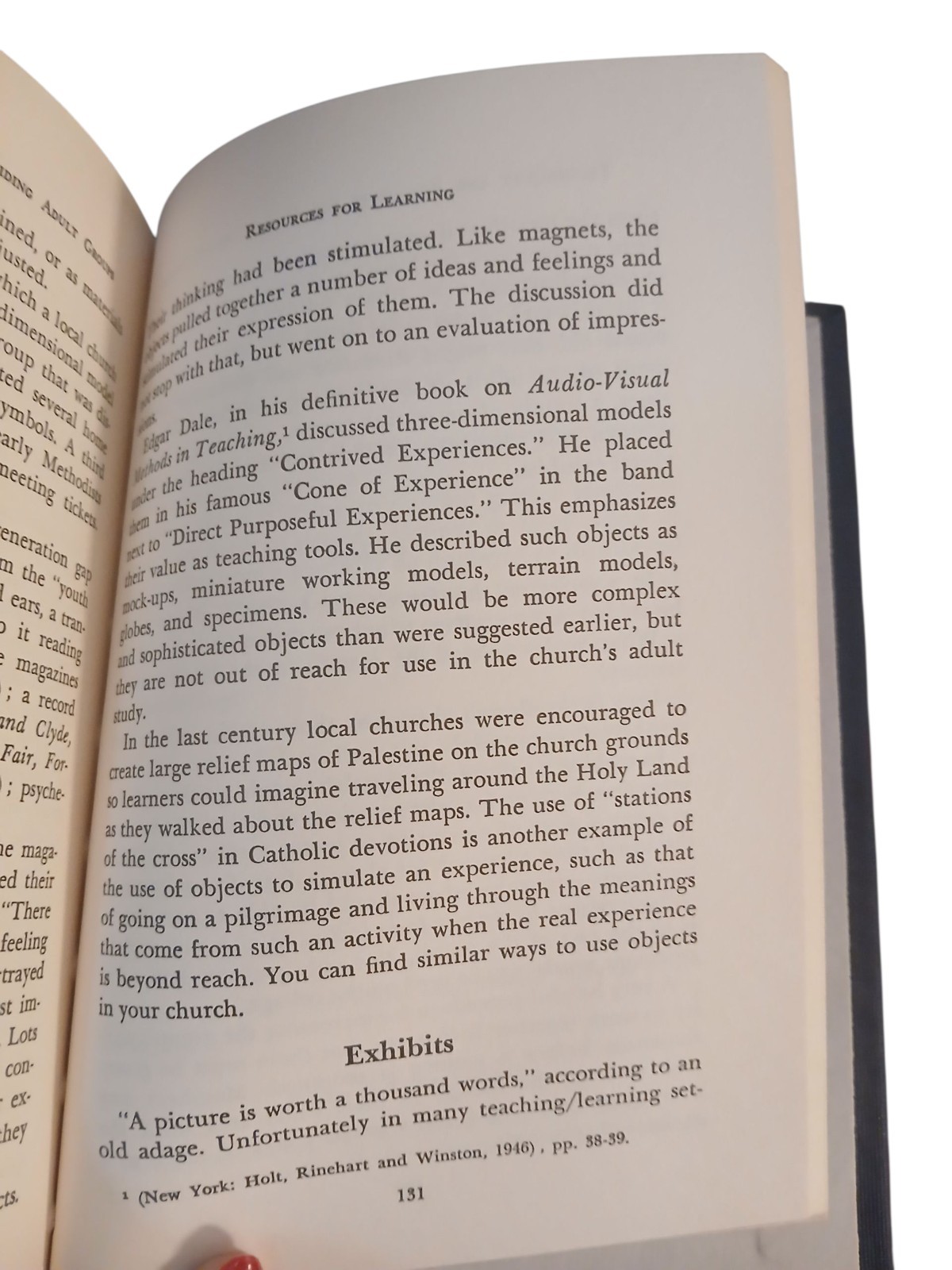 Techniques and Resources For Guiding Adult Groups By Harold D. Minor HC 1972