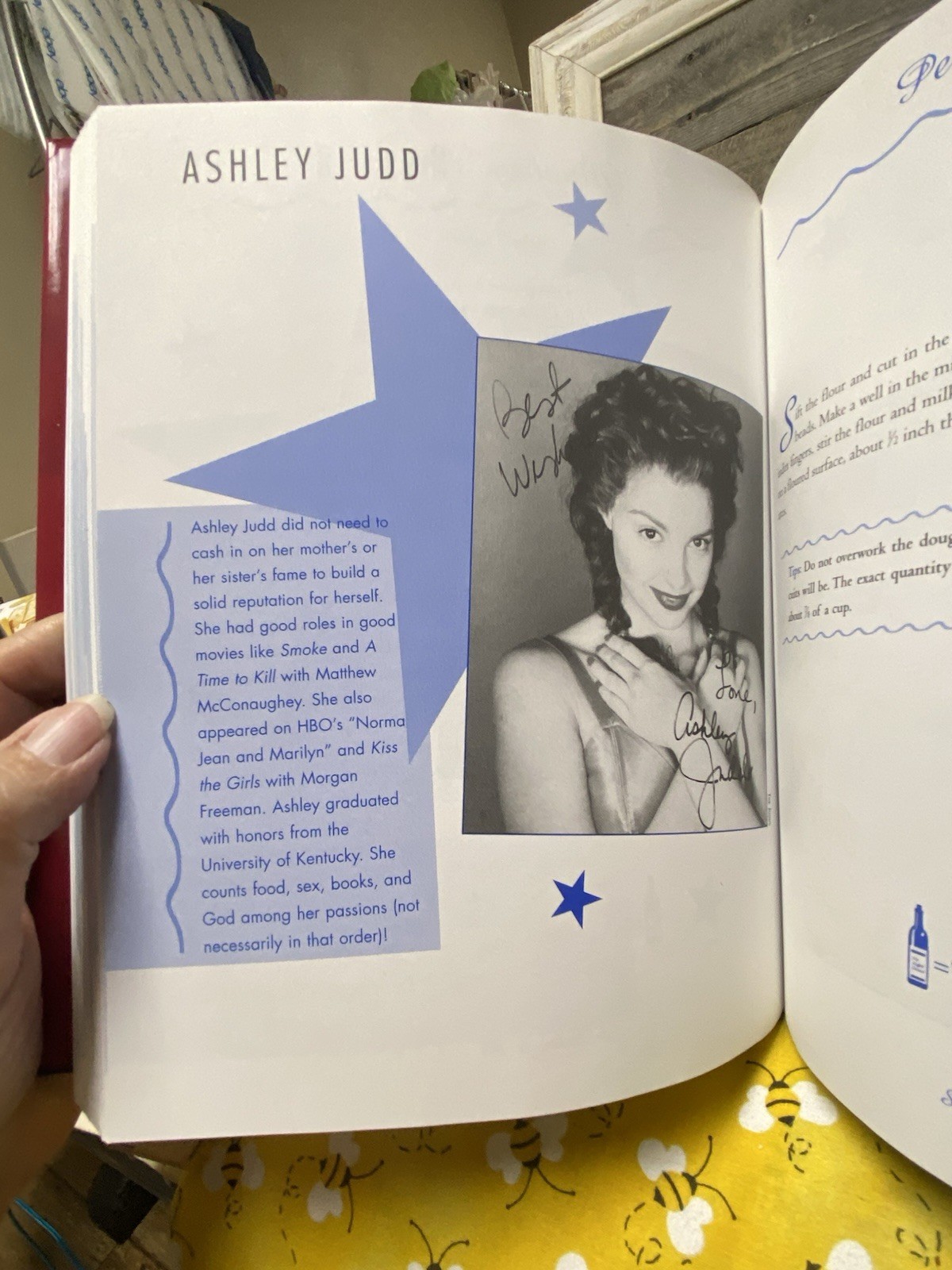 Dining with the Stars -A Taste of the Best Paul Kent Dorn 1998 Cookbook Hardback