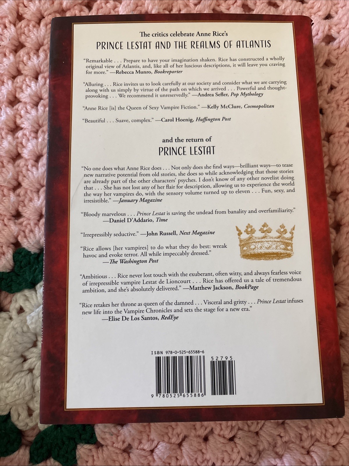 signed anne rice blood communion