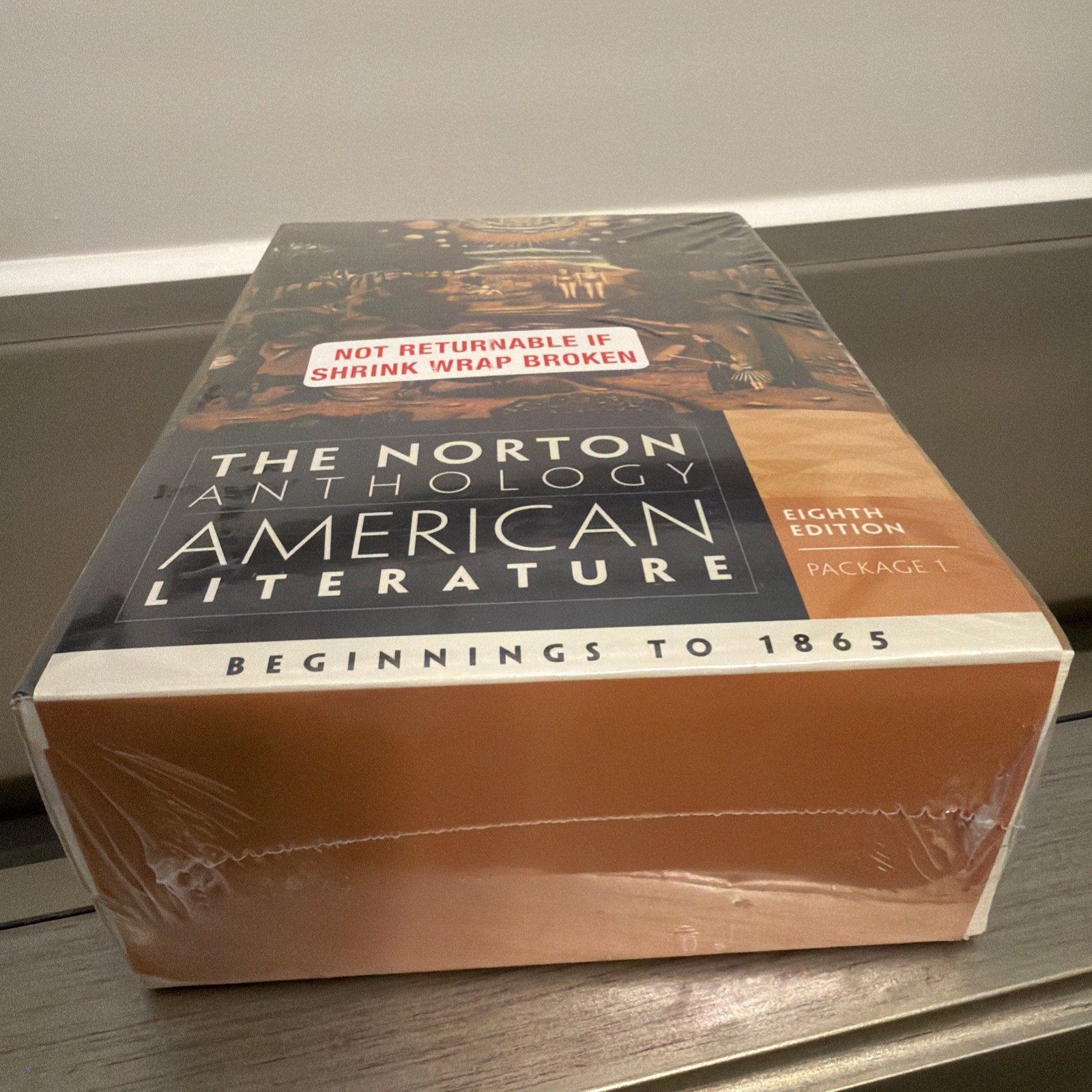 The Norton Anthology of American Literature, 8th Ed Vol. A & B -Paperback SEALED