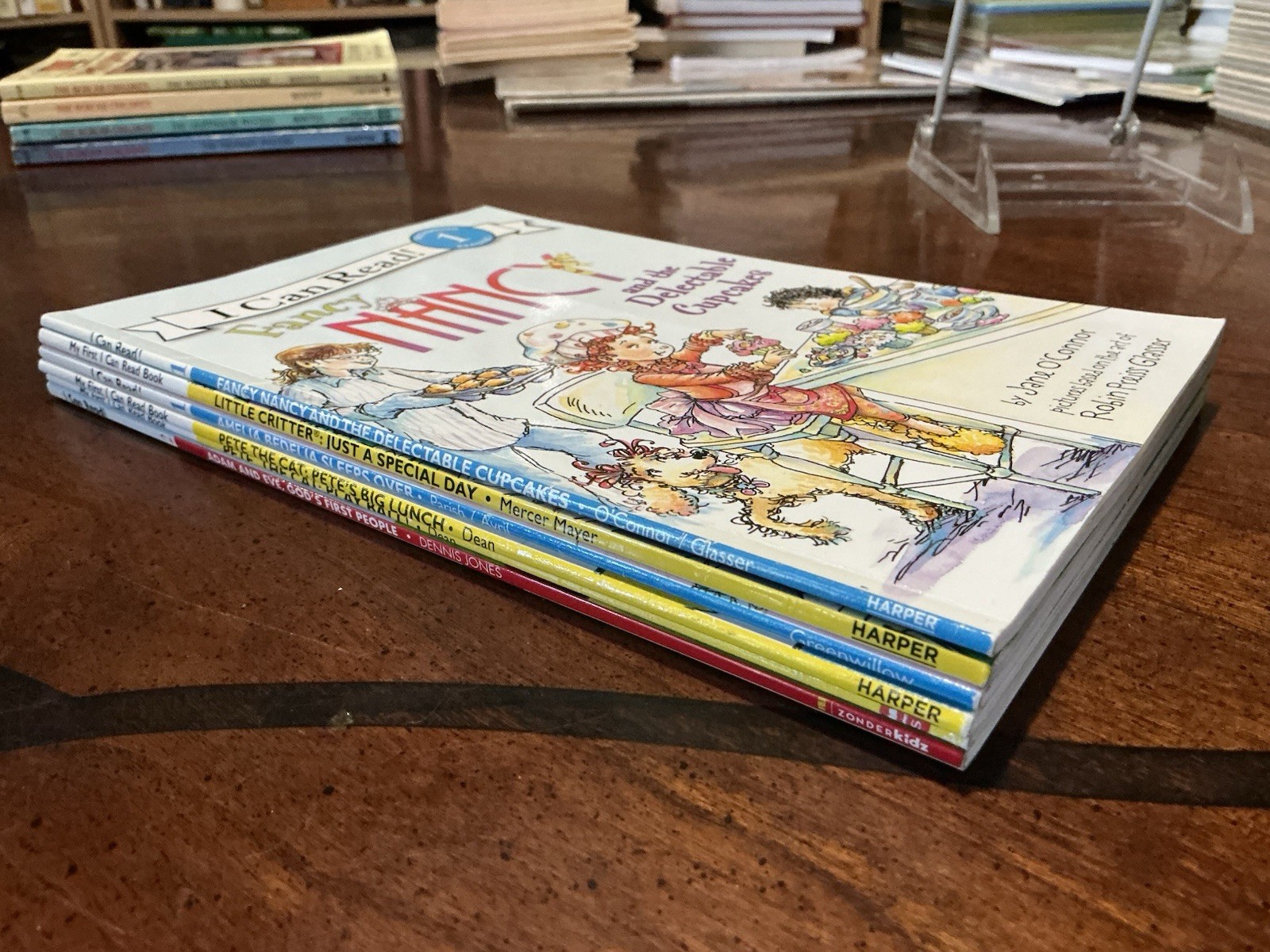 Fancy Nancy I Can Read Phonics Kids Books Lot 6- VG