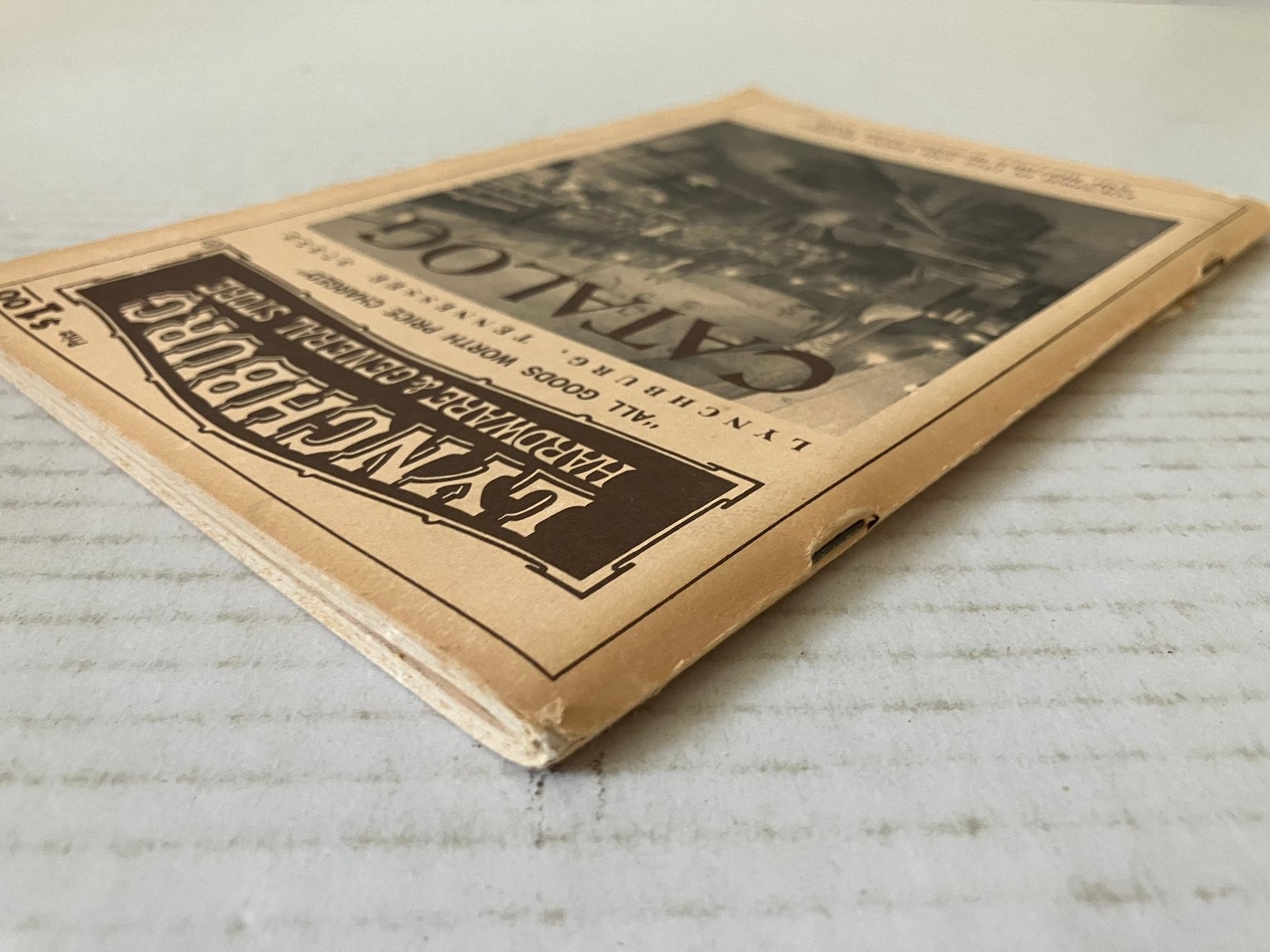 Lynchburg Hardware General Store Catalog Jack Daniel’s Vintage Collectible