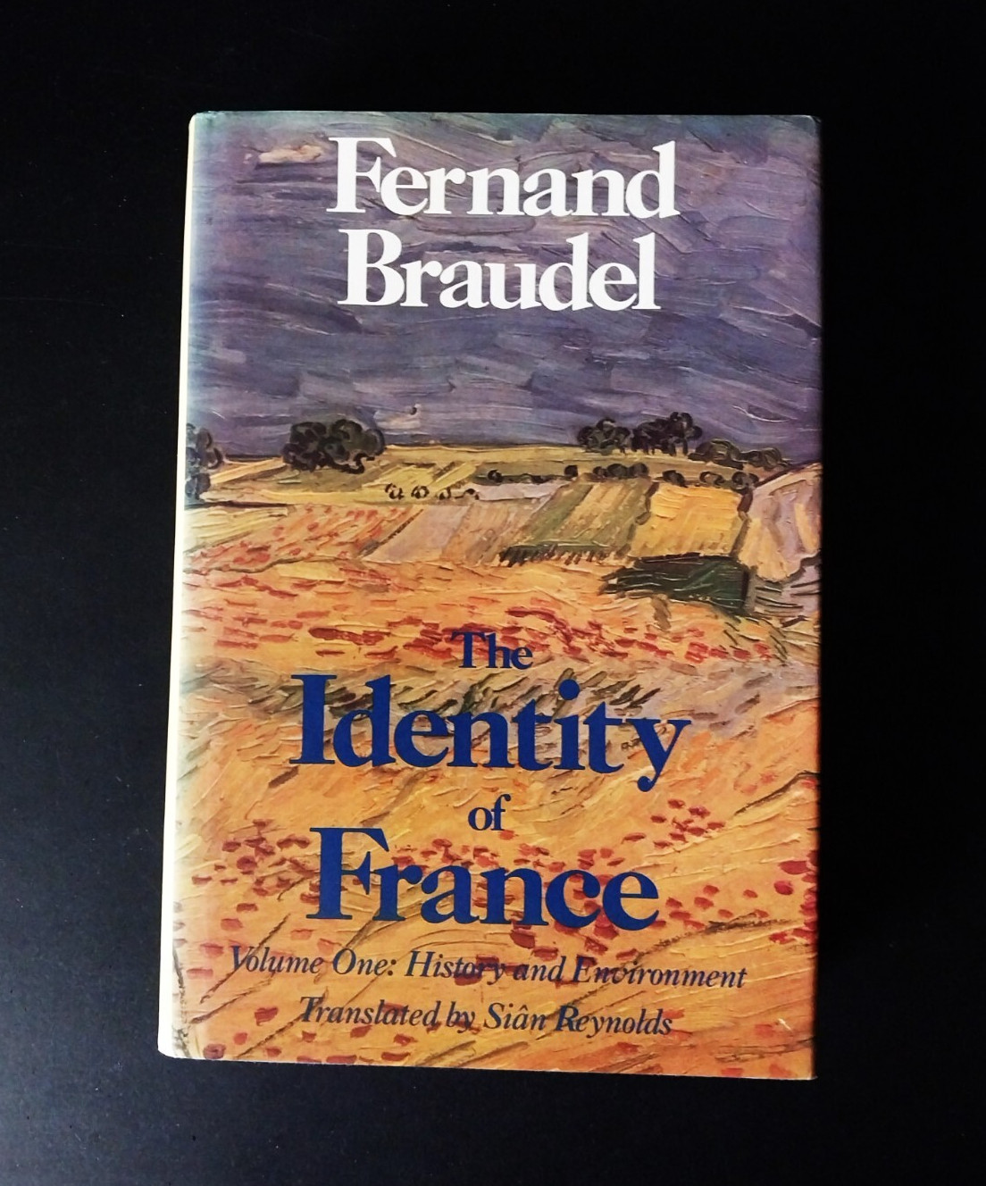 Fernand Braudel – The Identity of France Vol I – First US Edition First Printing