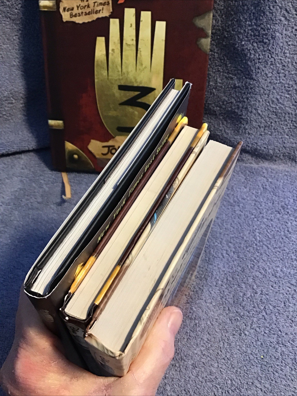 Disney Gravity Falls Journal 3 ALEX HIRSCH Disney Book Lot 4 HC DJ Adventures