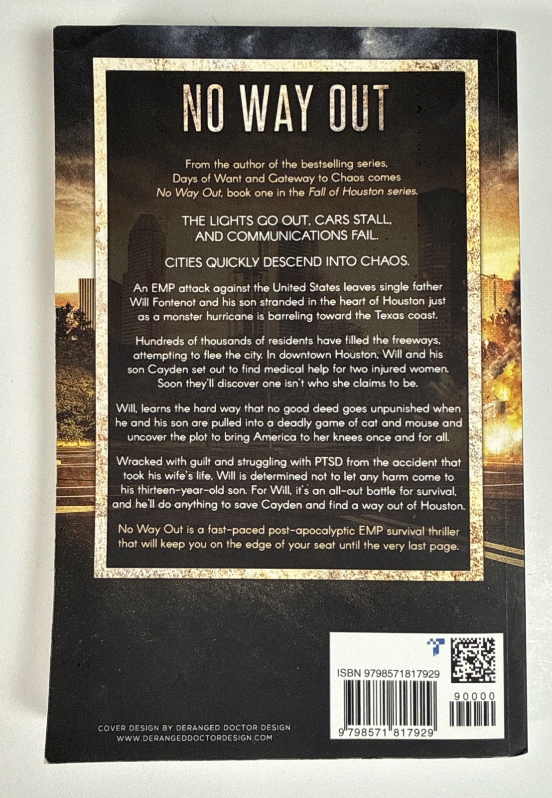No Way Out: A Post Apocalyptic EMP Survival Thriller by T.L. Payne Paperback