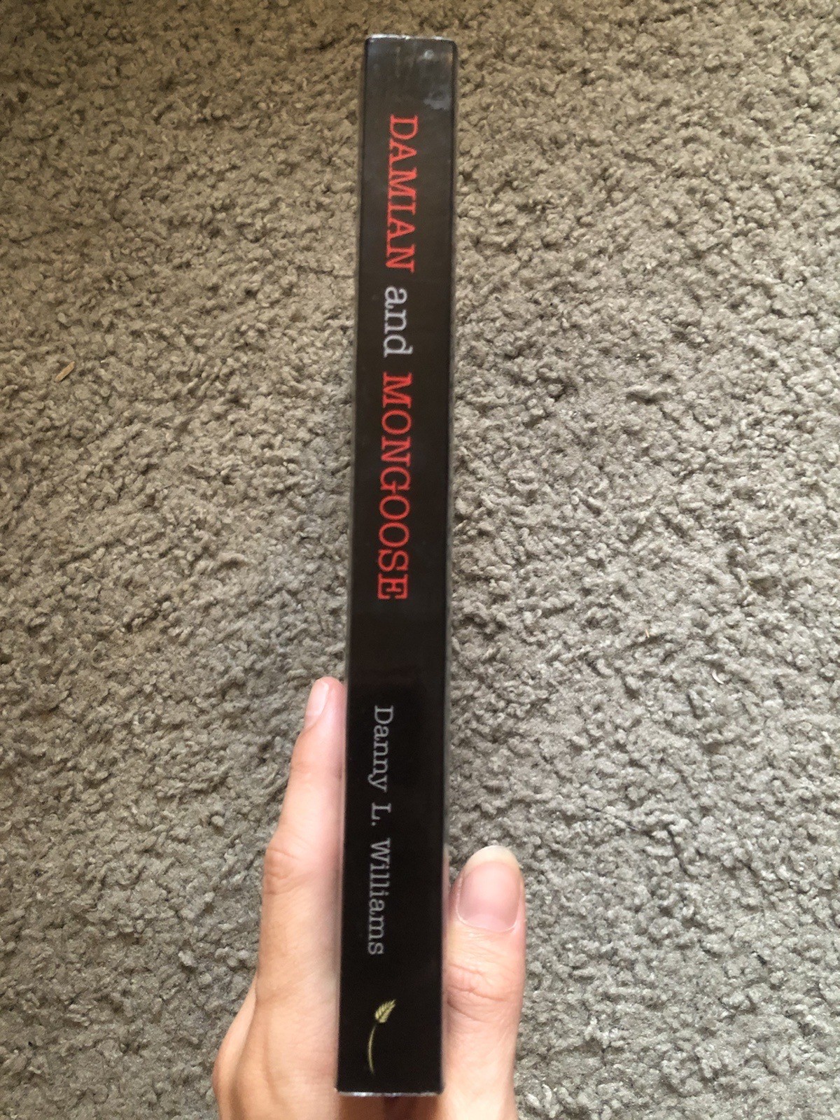 Damian and Mongoose Danny L. Williams Signed Copy US Army Counterespionage Book