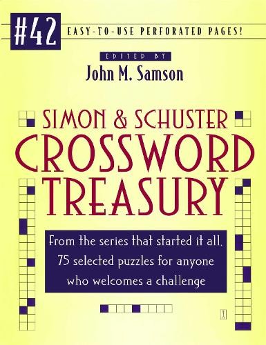 John M. Samson Simon and Schuster Crossword Treasury # 42 (Paperback)