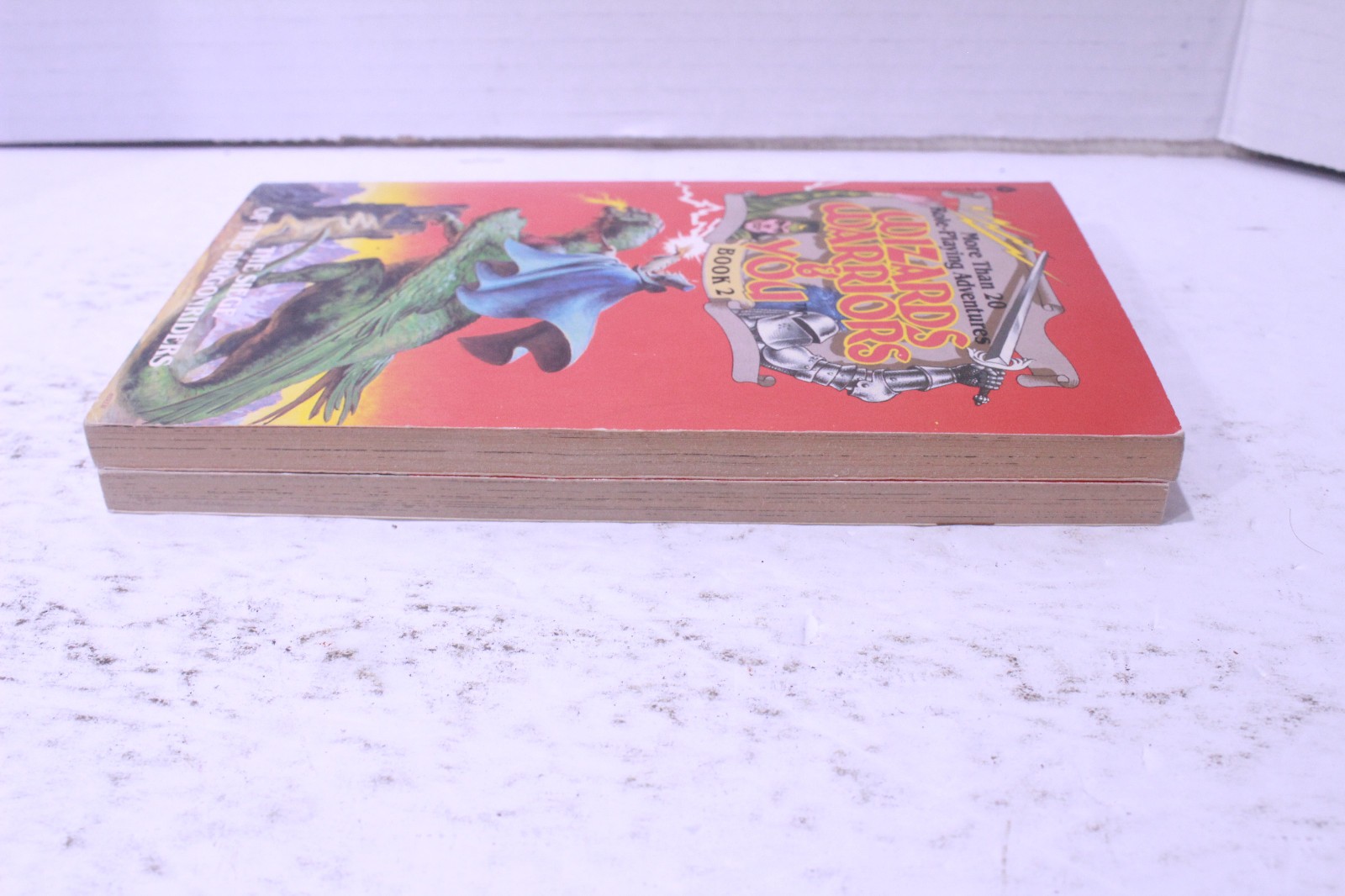 Wizards Warriors & You Books 2 & 7 Lot Of 2 CYOA D&D First Printing Vintage 1985