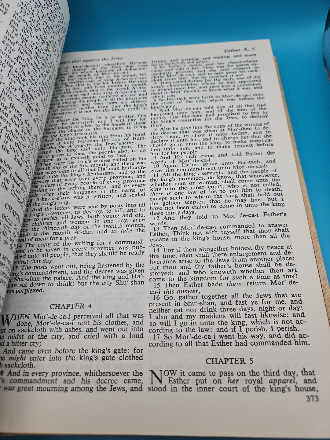 White Holy Bible King James Version Red Letter Edition Regency Vintage 1971