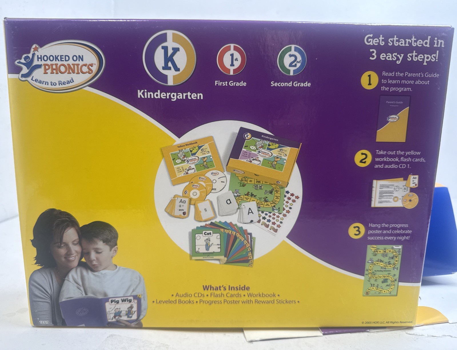 Hooked on Phonics – Learn to Read Kindergarten by HOP LLC Staff