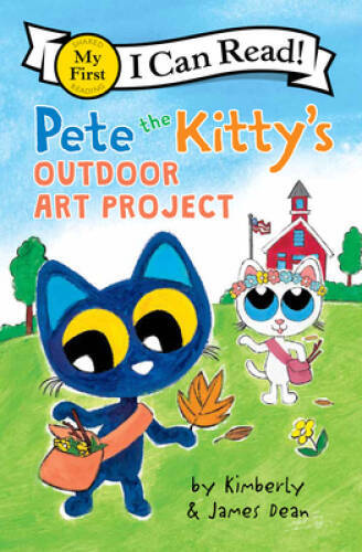 Pete the Kittys Outdoor Art Project (My First I Can Read) – Paperback – GOOD