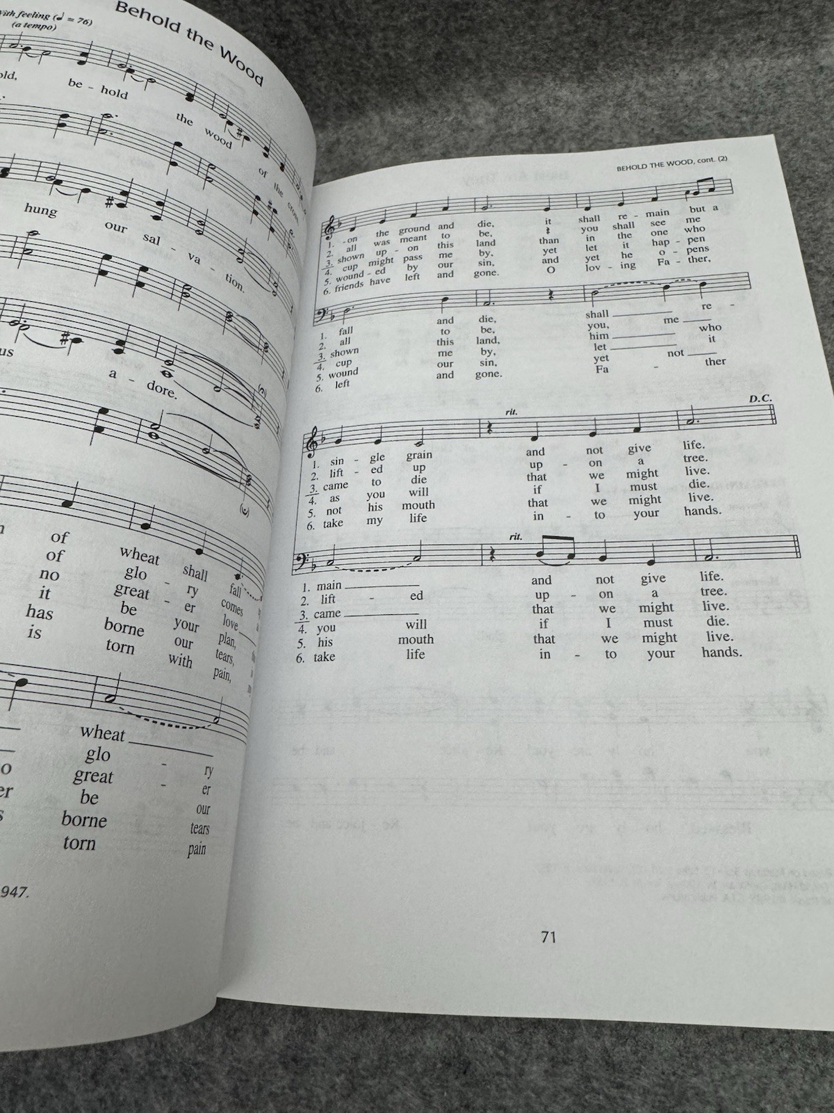 Choral Praise Comprehensive Edition 2002 OCP Hymnal Songbook Hardcover