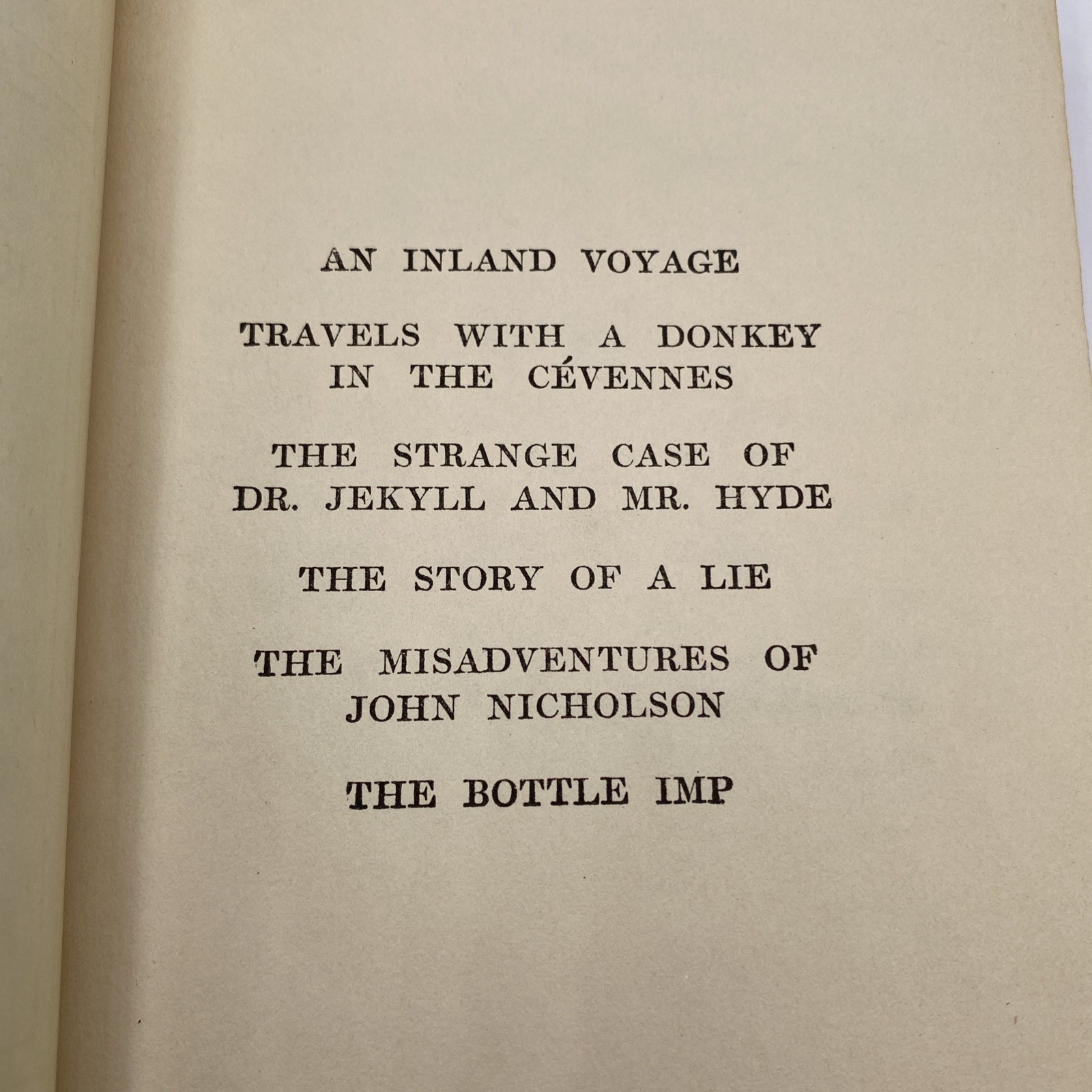 Works of Robert Louis Stevenson 1908 HC Antique book UNOPENED PAGES RARE READ**