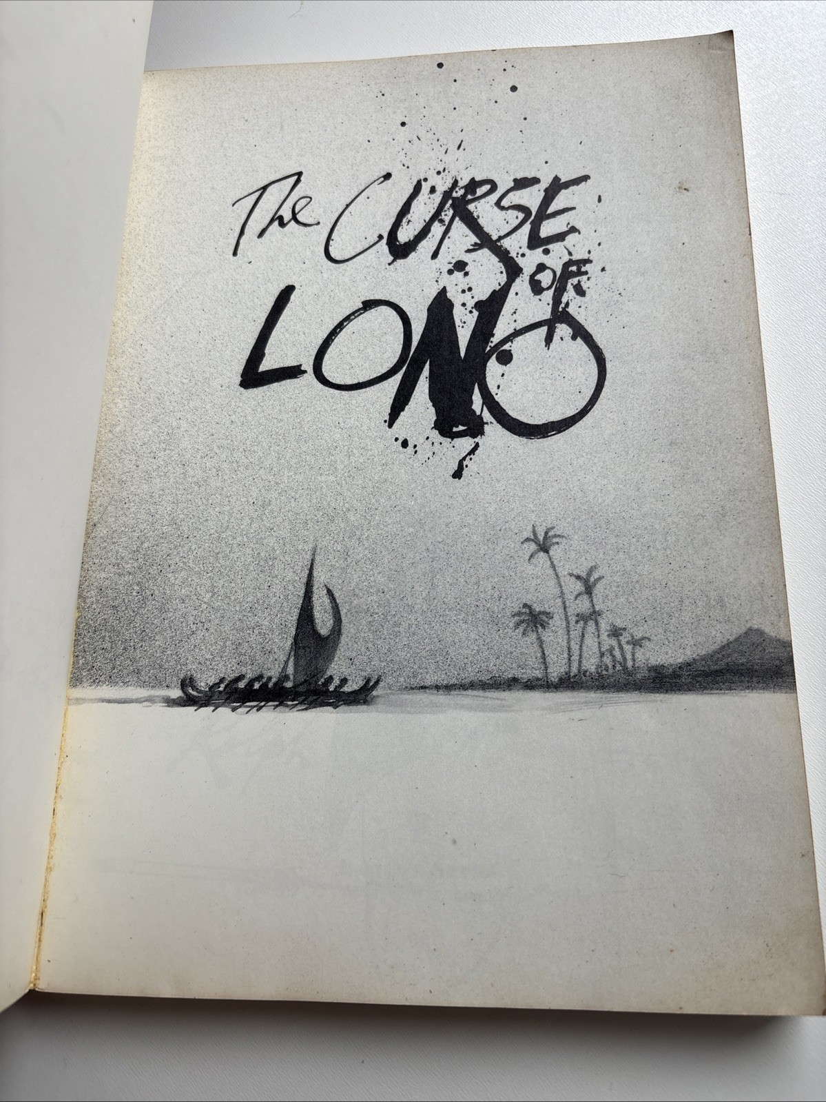 1983 The Curse of LONO Hunter S Thompson & Ralph Steadman Paperback
