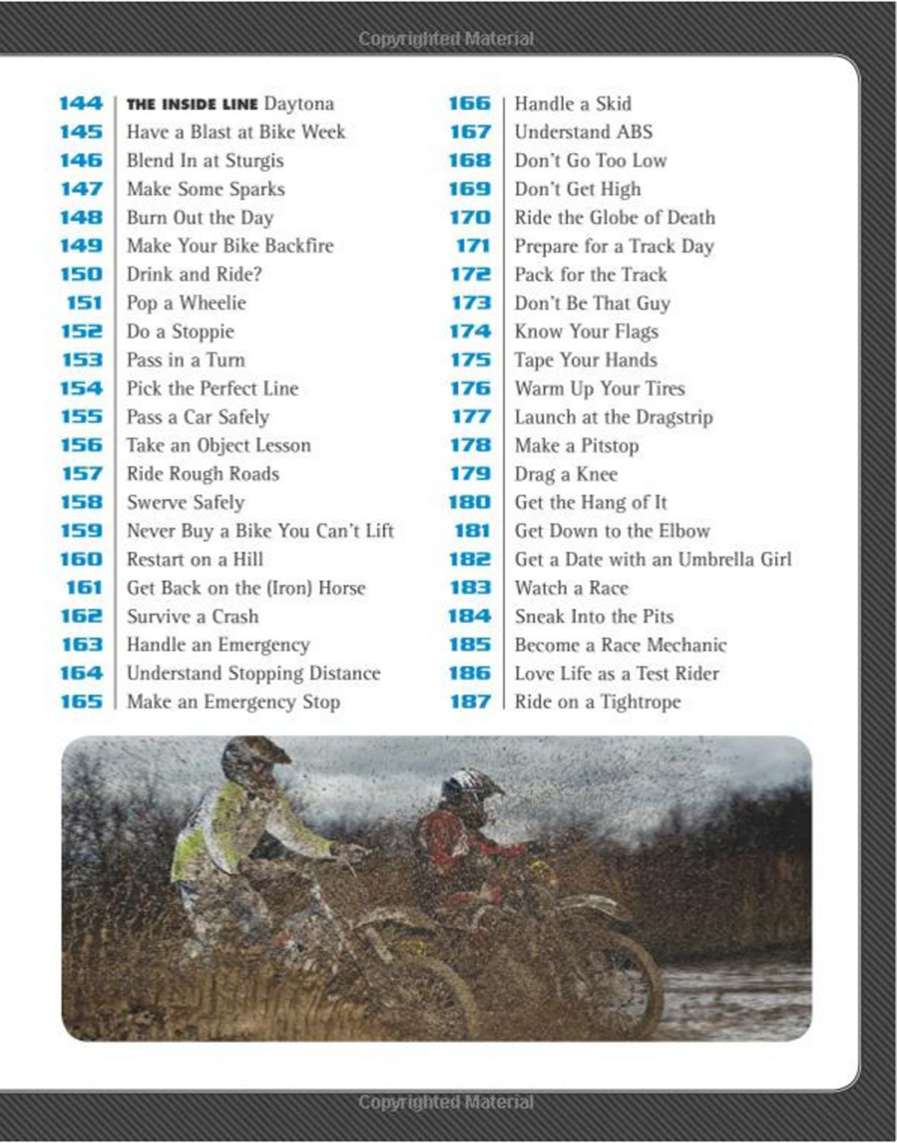 The Total Motorcycling Manual (Cycle World): 291 Skills You Need, MSRP $29.99
