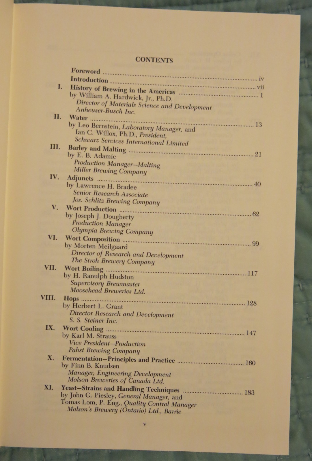 The Practical Brewer Text Book – Hardcover 10th printing, 2nd edition 1993