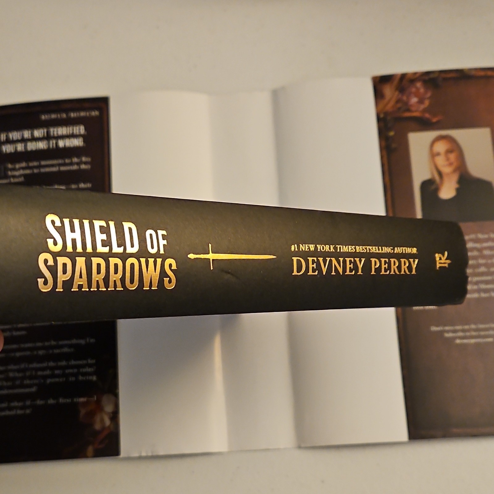 Shield of Sparrows by Devney Perry Hardcover (2025) Eden Series 1st Edit/Print