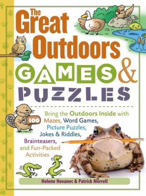 The Great Outdoors Games and Puzzles Paperback Helene, Merrell, P
