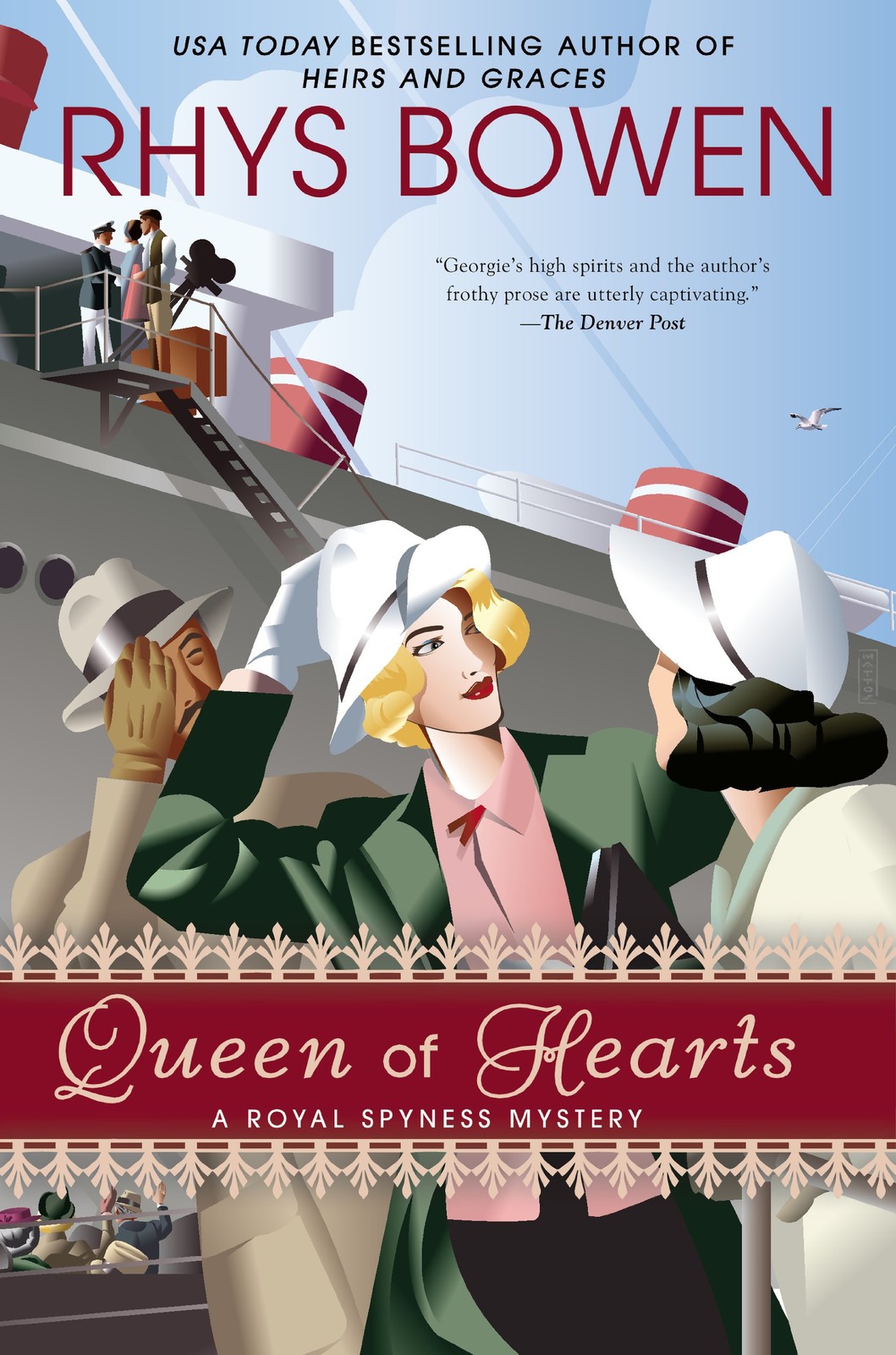 Queen of Hearts (A Royal Spyness Mystery) – hardcover Bowen, Rhys