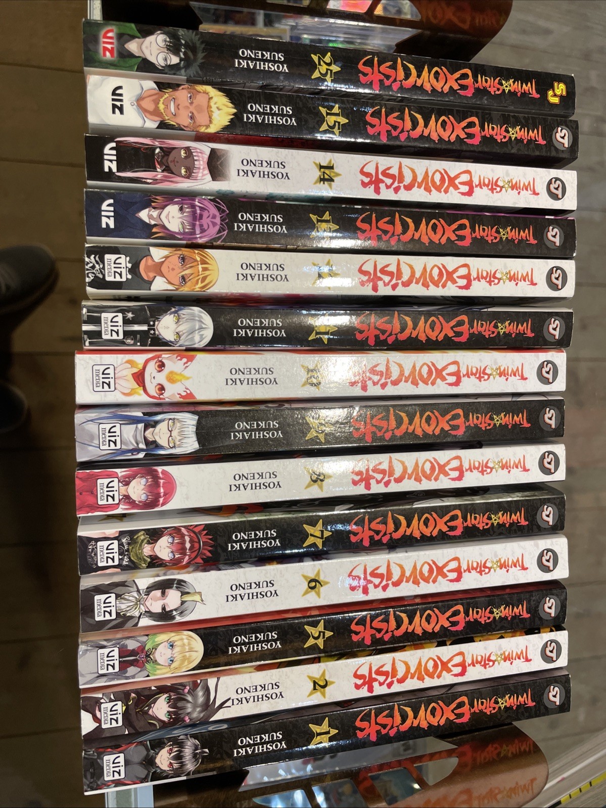 Twin Star Exorcists Manga Lot Volumes 1 2 5 6 7 8 9 10 11 12 13 14 15 25 Viz ^